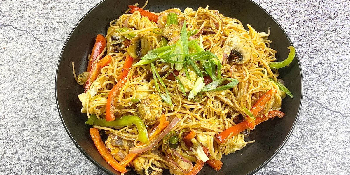 Asiatisches Hähnchen aus dem Wok