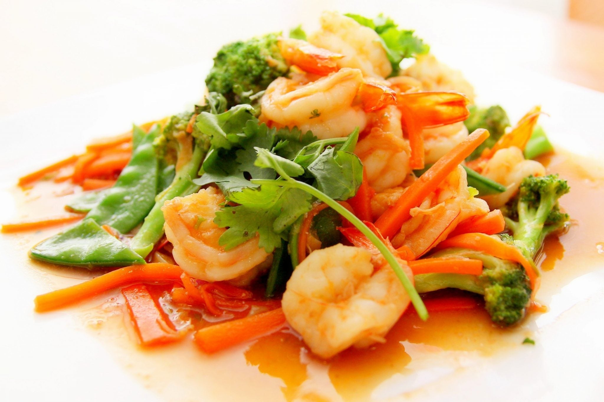 Rezept: Frische Pasta mit gebratenen Riesengarnelen