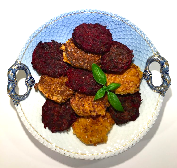 Karotten- und Rote-Bete-Rösti