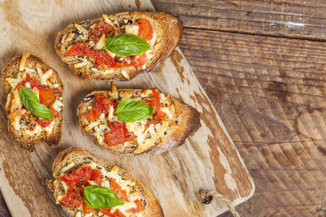 Schnelle und leckere italienische Bruschetta