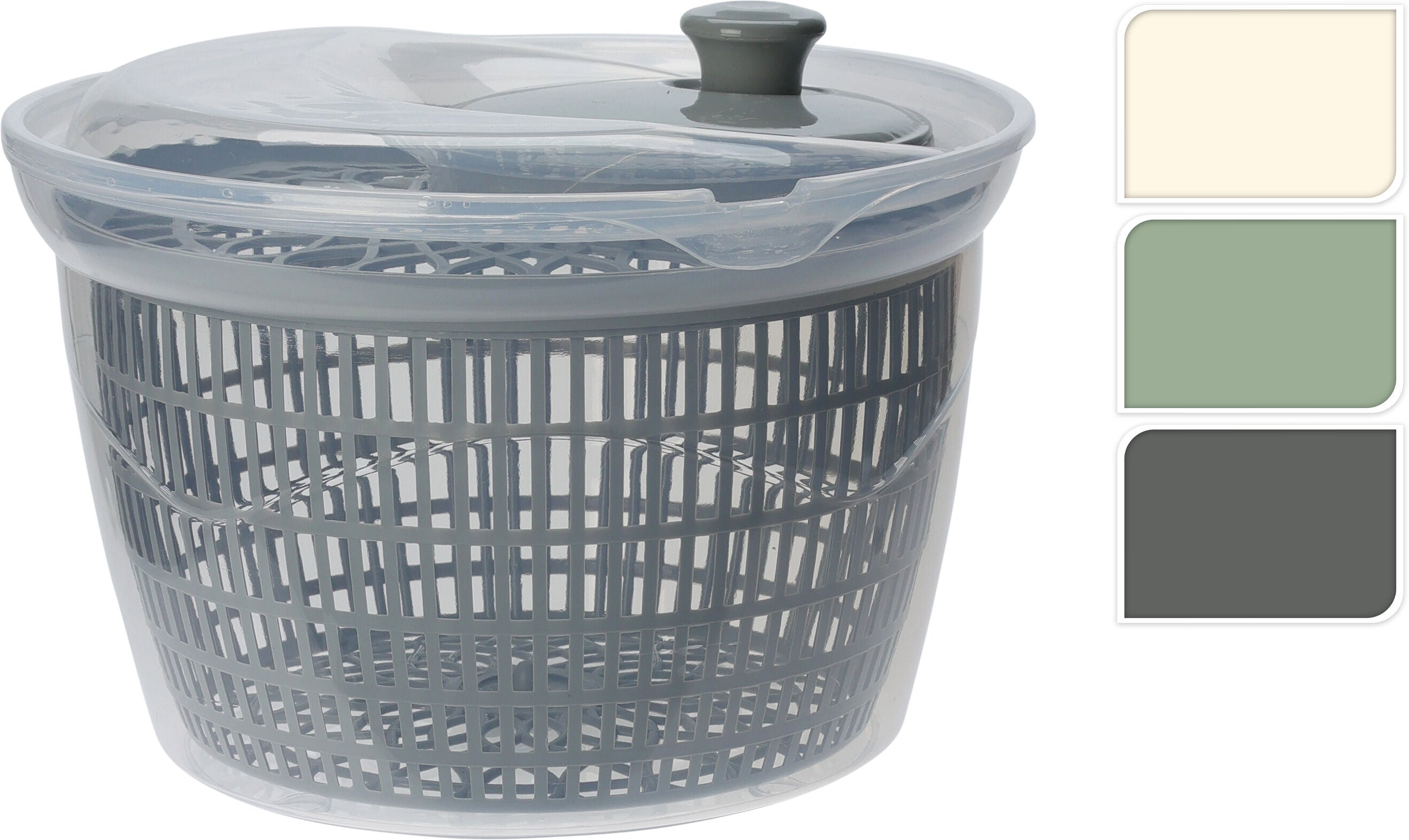 Excellent Houseware – Salatschleuder – 5000 ml, verschiedene Farben