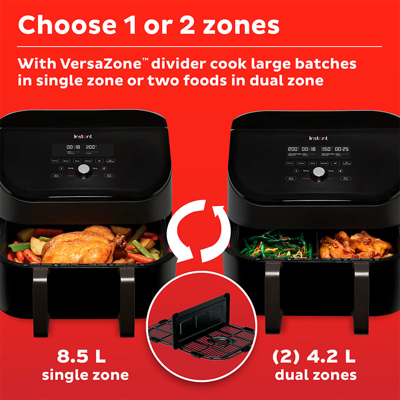 Instant - Airfryer Vortex VersaZone - 8,5 Liter 1700 Watt