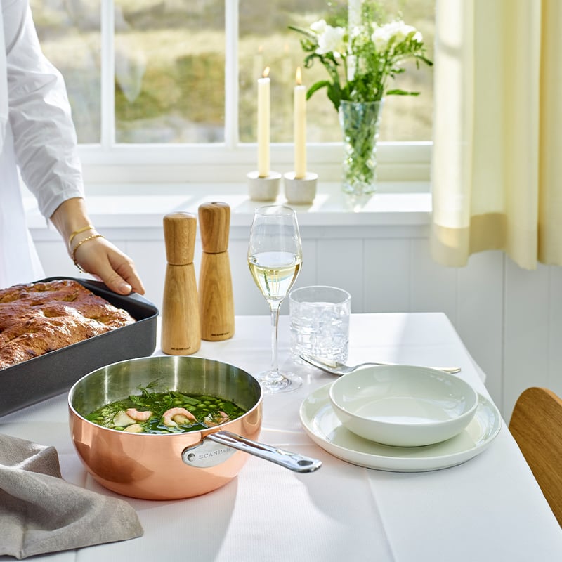 Scanpan - Sauteuse aus Kupfer 20 cm - Maitre D' Induktion