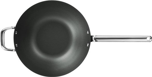 Scanpan - Wok 30 cm - Schwarzes Eisen