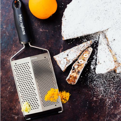 Microplane Gourmet Reibe mit Doppelklinge, fein/grob