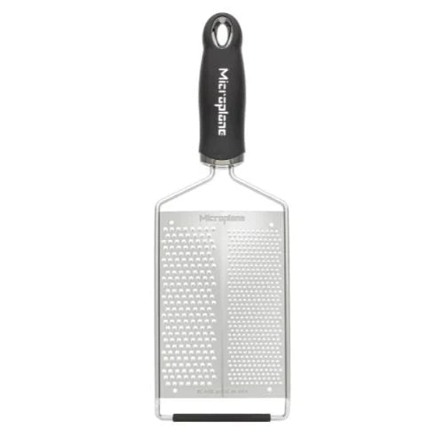 Microplane Gourmet Reibe mit Doppelklinge, fein/grob