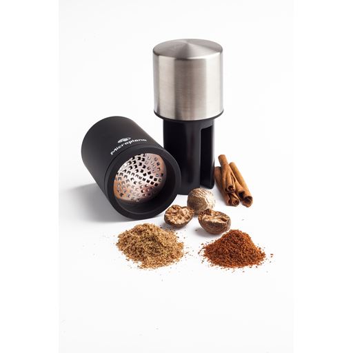 Microplane - Muskatnussmühle - Schwarz/Stahl