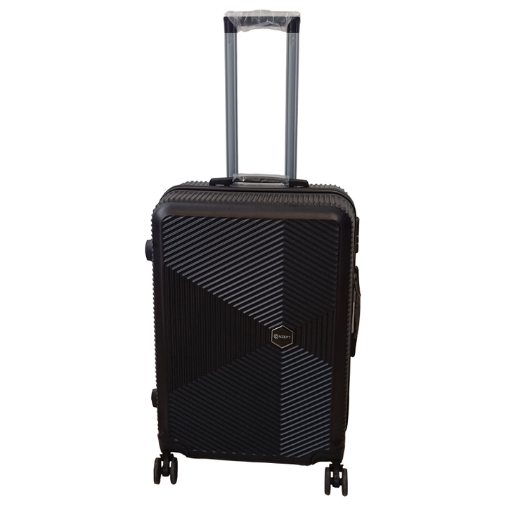 Conzept - Flugkoffer-Set, schwarz, ABS, 3-teilig, 20" + 24" + 28"