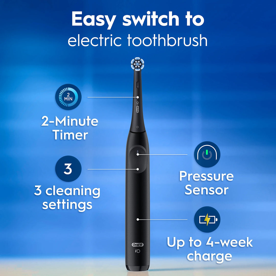 Oral-B Zahnbürste IO2 Black + Reiseetui