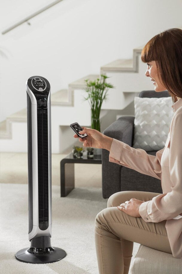 Rowenta – Eole Infinite plus Säulenventilator – Schwarz