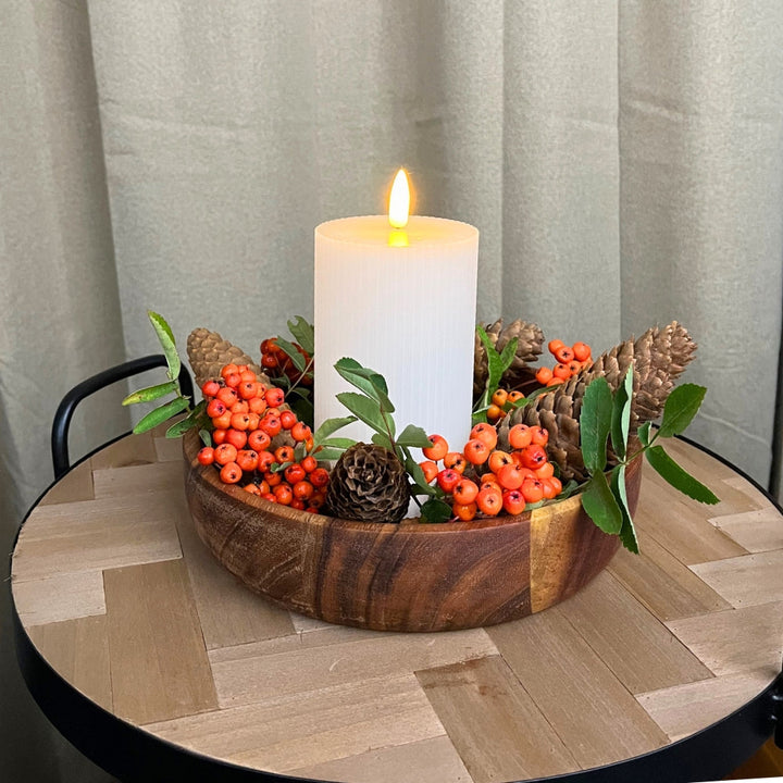 Dacore - LED-Lichtset mit 3 Teilen mit Nuten - 4,5/12,5/15,3 cm.