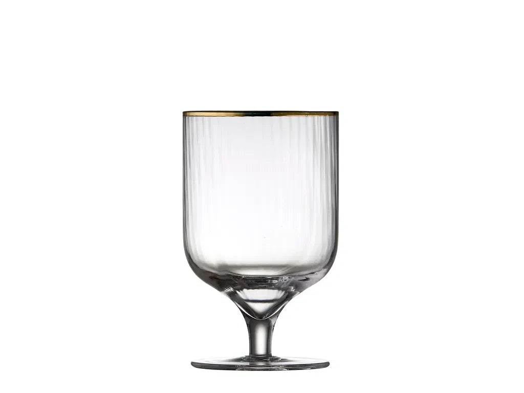 Lyngby-Glas – Palermo-Weinglas, Gold, 30 cl, 4 Stück