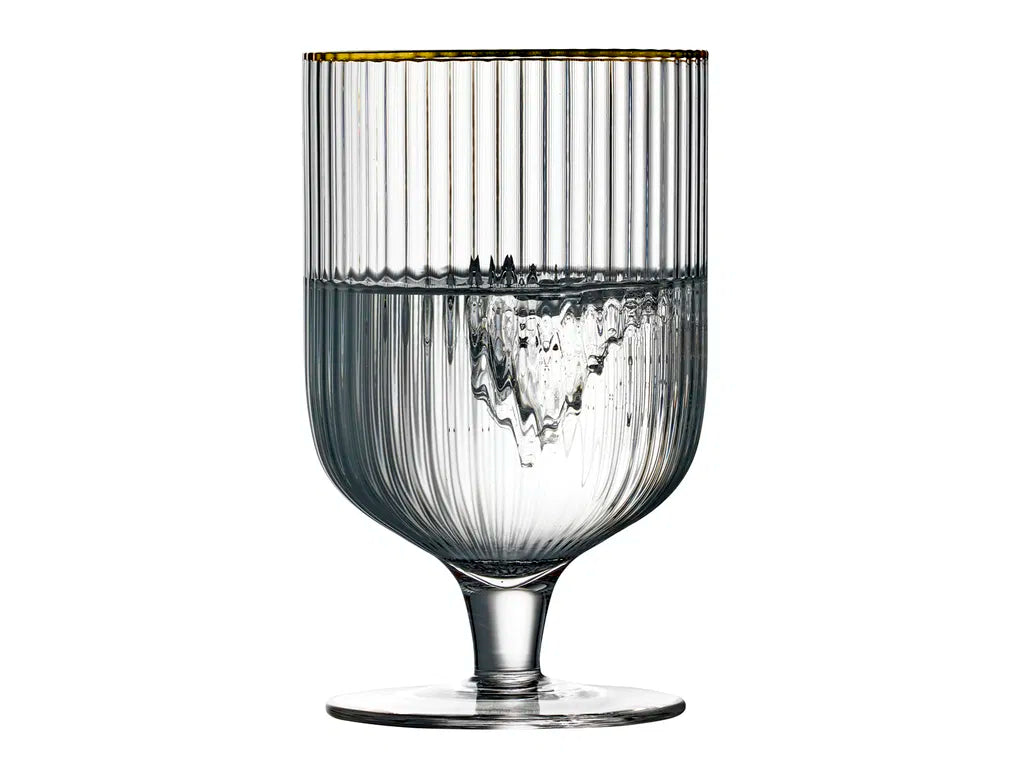 Lyngby-Glas – Palermo-Weinglas, Gold, 30 cl, 4 Stück
