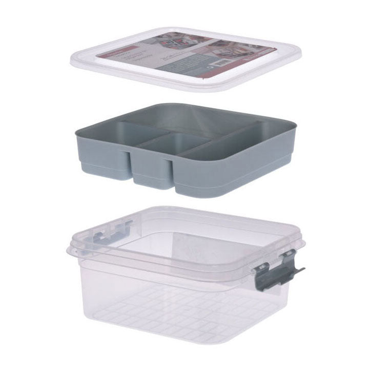 Aufbewahrungsbox – 26 x 24 x 11 cm, verschiedene Farben