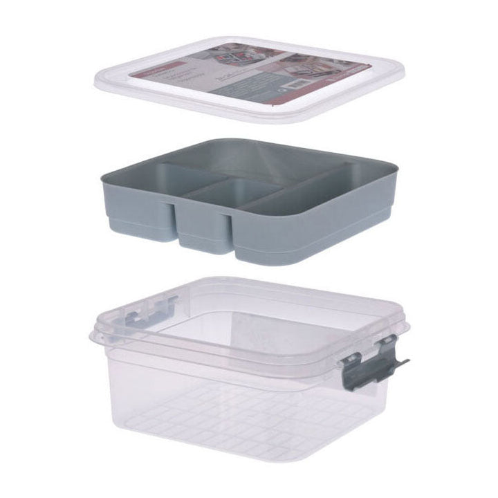 Aufbewahrungsbox – 26 x 24 x 11 cm, verschiedene Farben