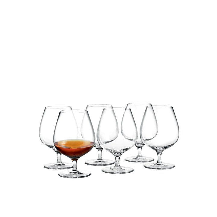 Holmegaard - Cabernet Cognac Glas klar - 63 cl 6 Stk.