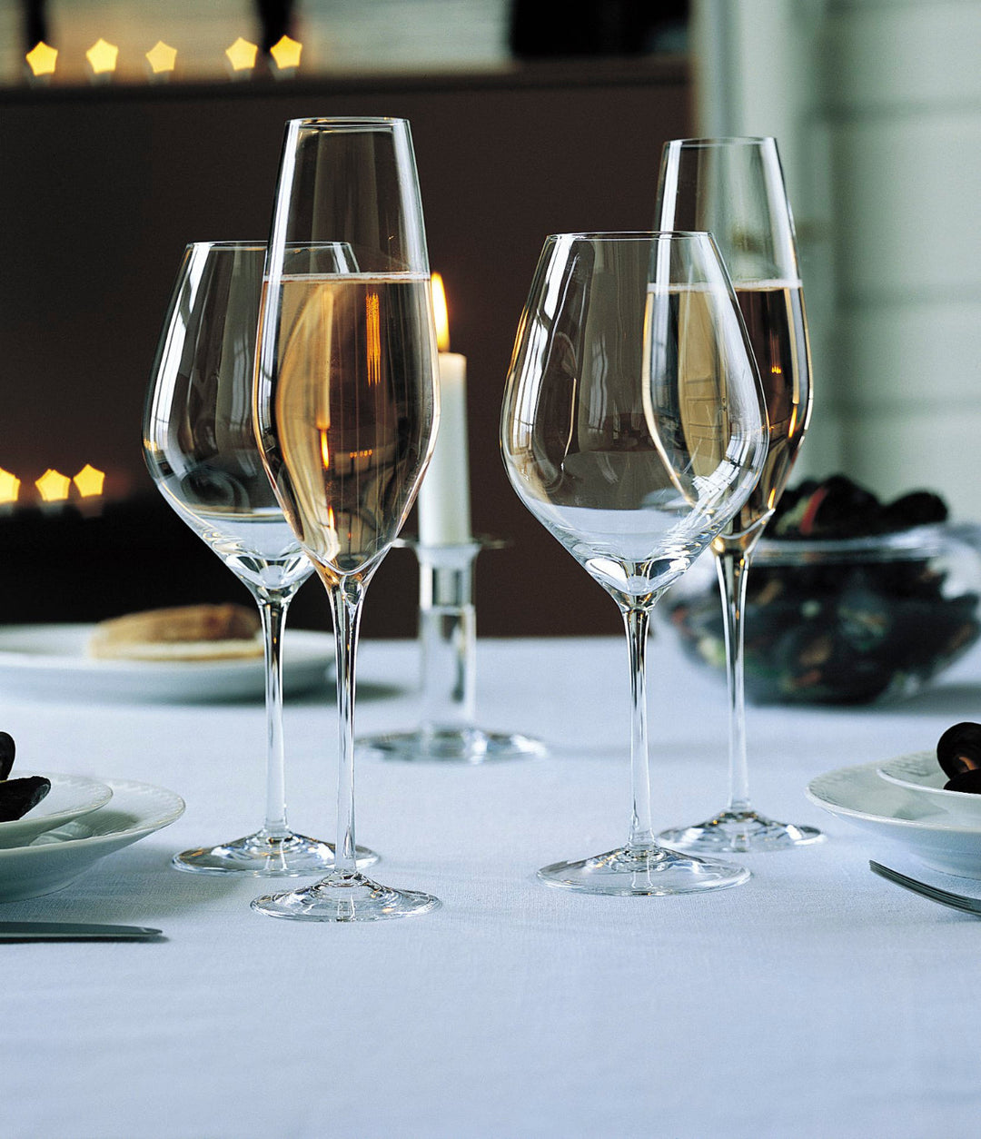 Holmegaard - Cabernet Champagnerglas klar - 29 cl 6 Stk.