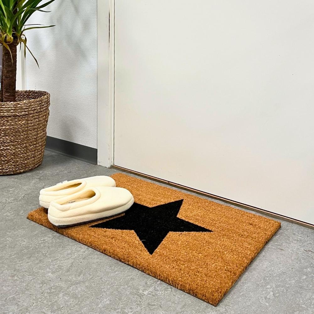Dacore - Fußmatte 40x60 cm Stern-Kokosnuss - Natur