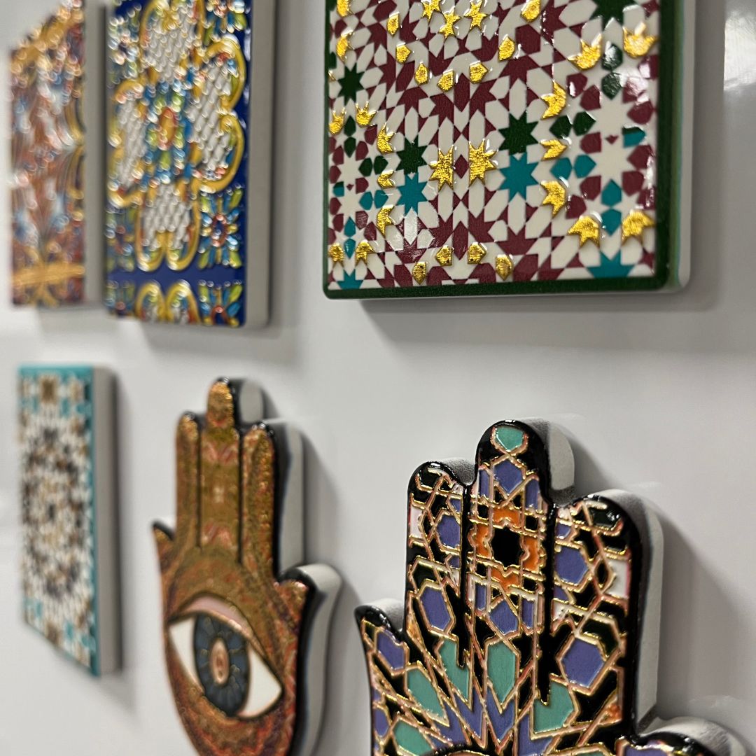 Kühlschrankmagnet, 1 Stück – 6 verschiedene Designs