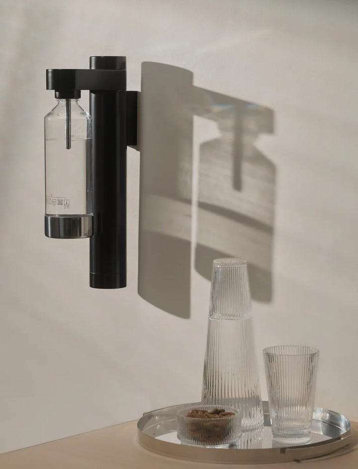 Stelton - Soda-Automat BRUS, Wandmontage, Schwarz