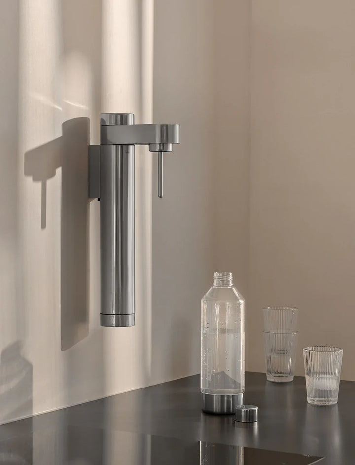Stelton - Soda-Automat BRUS Wandmontage Stahl