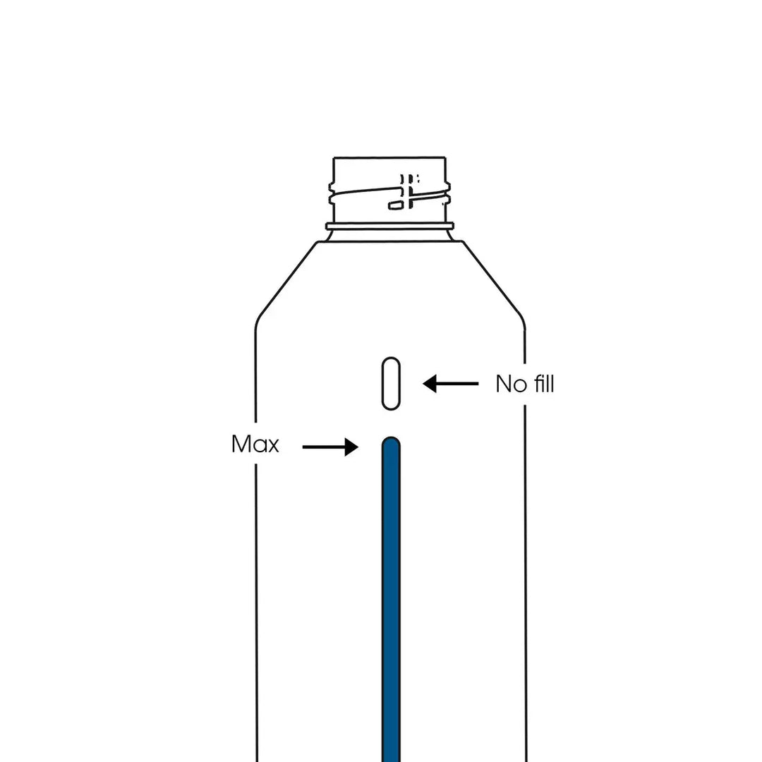 Stelton - BRUS Flasche für Sprudelwasser 1,2 l Stahl