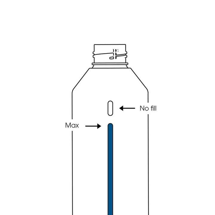 Stelton - BRUS Flasche für Sprudelwasser 1,2 l Stahl