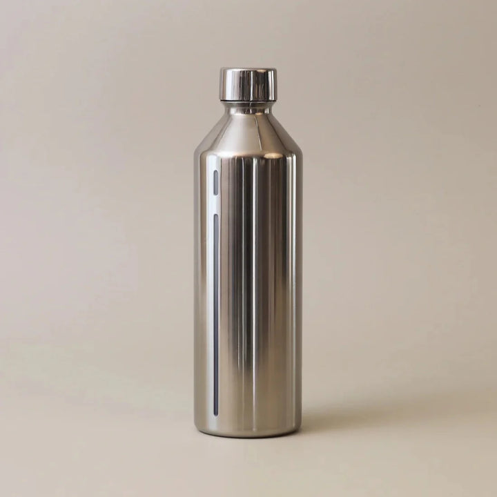 Stelton - BRUS Flasche für Sprudelwasser 1,2 l Stahl
