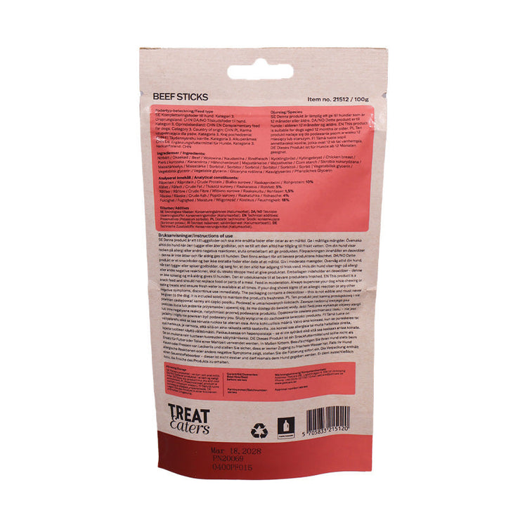 Treateaters - Rindfleischsticks 100g
