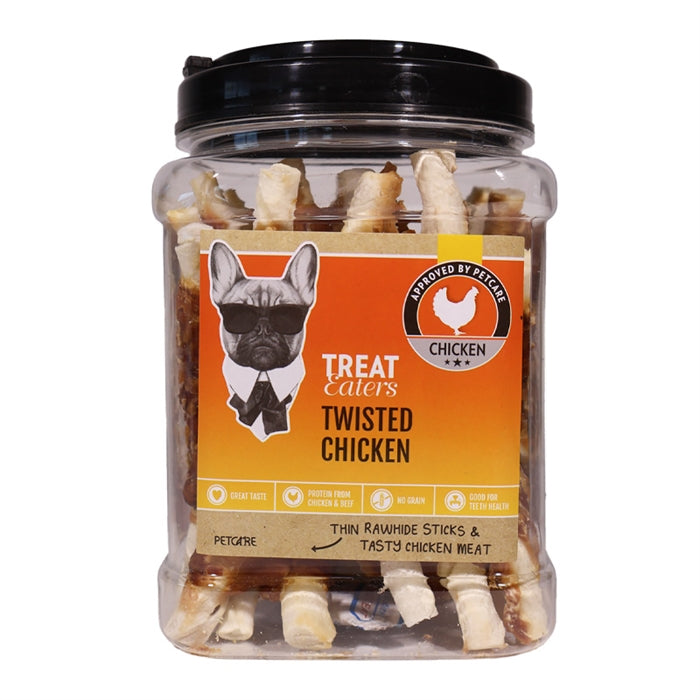 Treateaters - Twisted Chicken 400 g Glas