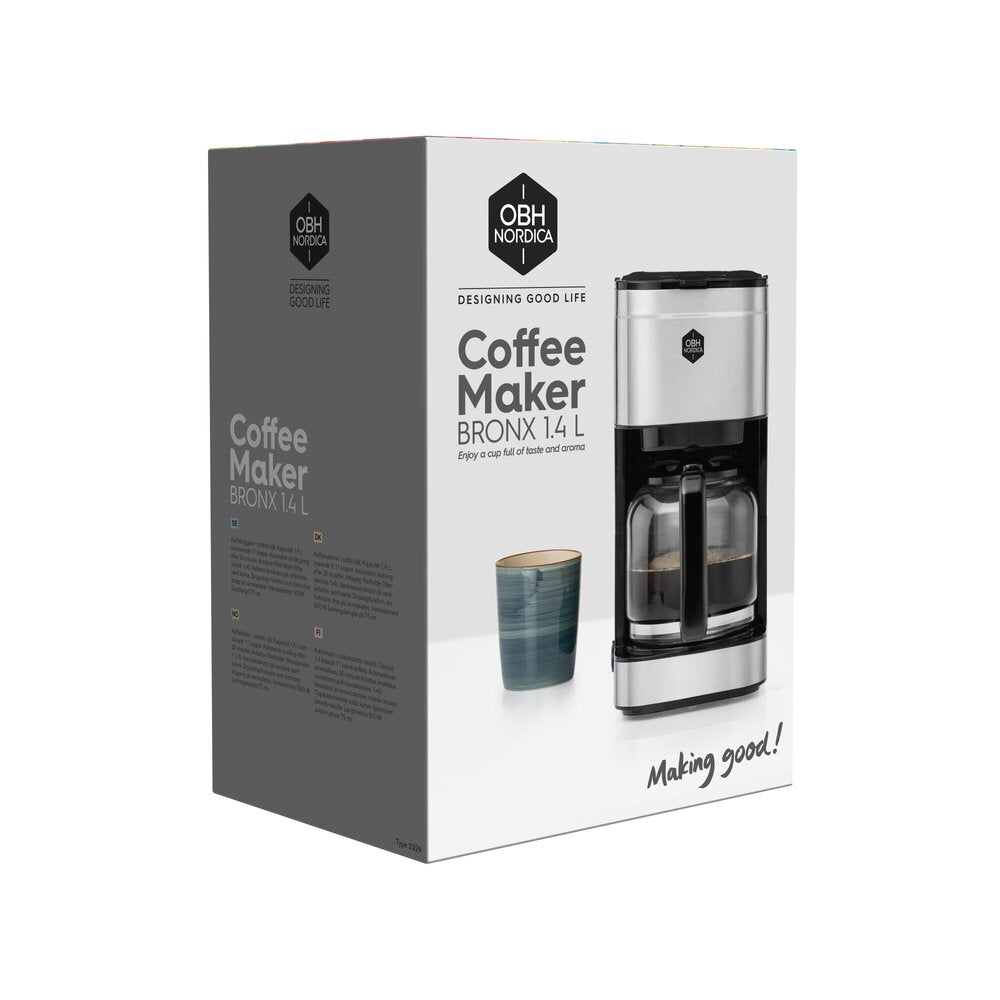 OBH Nordica Kaffeemaschine Bronx 1,4L 900 W