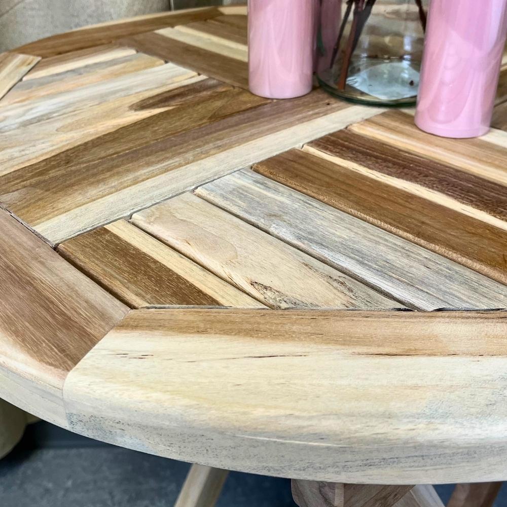 Dacore - Café-Tisch Ø66 cm Teakholz der Güteklasse C