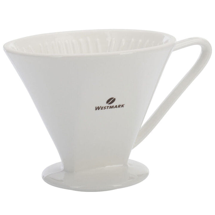 Westmark - Kaffeefilter aus Porzellan, 6 Tassen