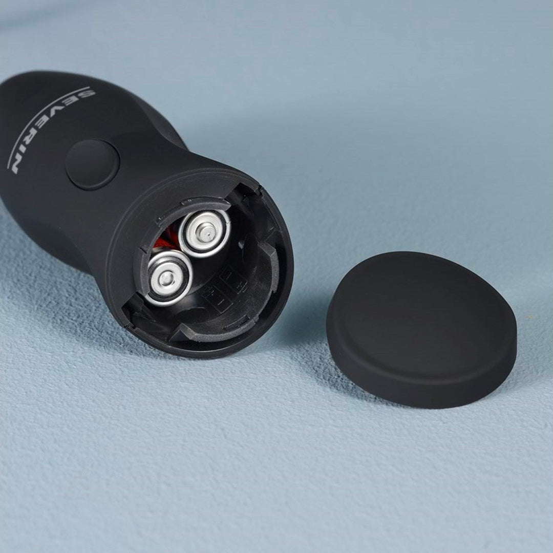 Severin – Milchaufschäumer für Batteriebetrieb – schwarz