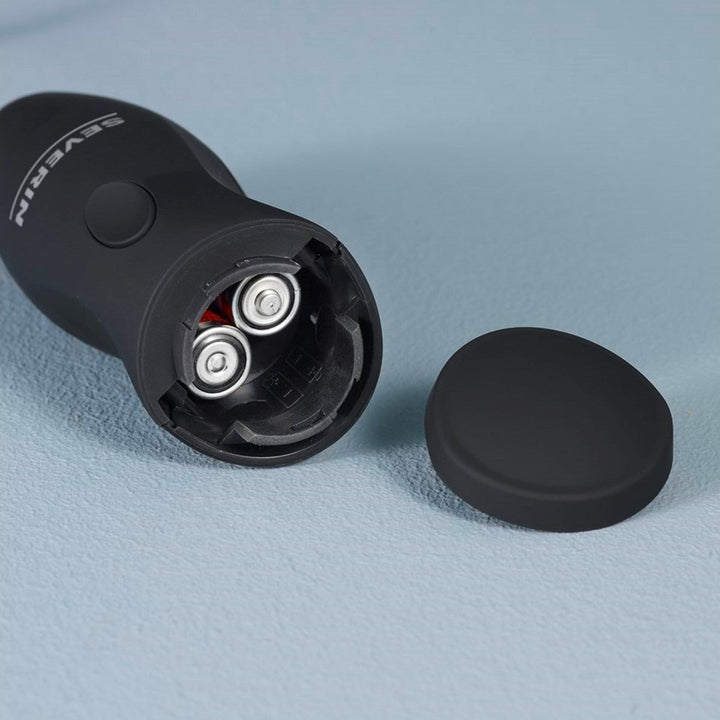 Severin – Milchaufschäumer für Batteriebetrieb – schwarz