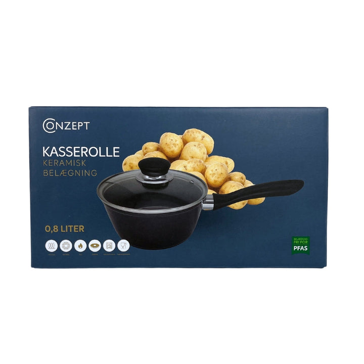 Conzept - Keramik-Kochtopf 0,8 l
