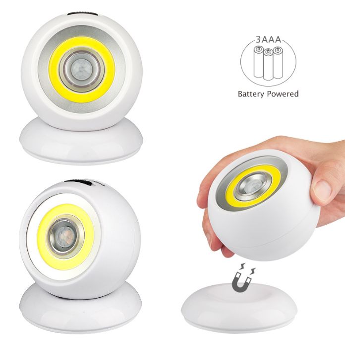 Conzept – Magnetische Sensorlampe Ø 7,5 cm – Weiß