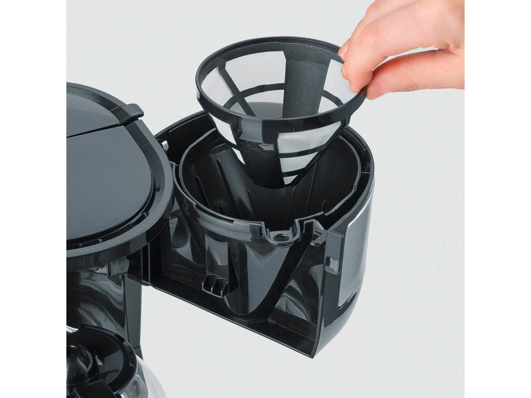 Severin Kaffeemaschine, 4 Tassen, Edelstahl, 750 W