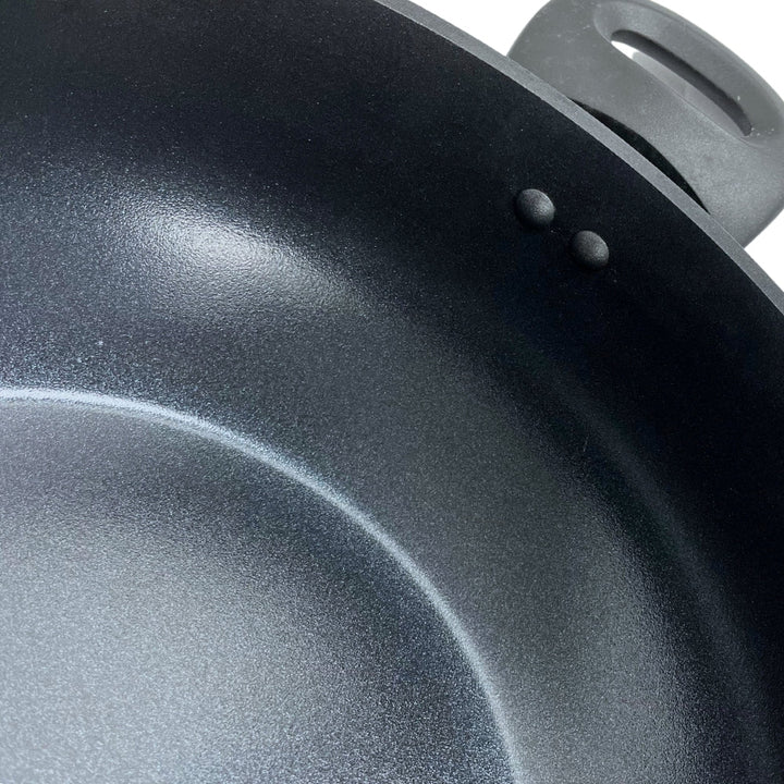 Conzept – Bratpfanne 8 l mit Glasdeckel für Induktionskochfelder