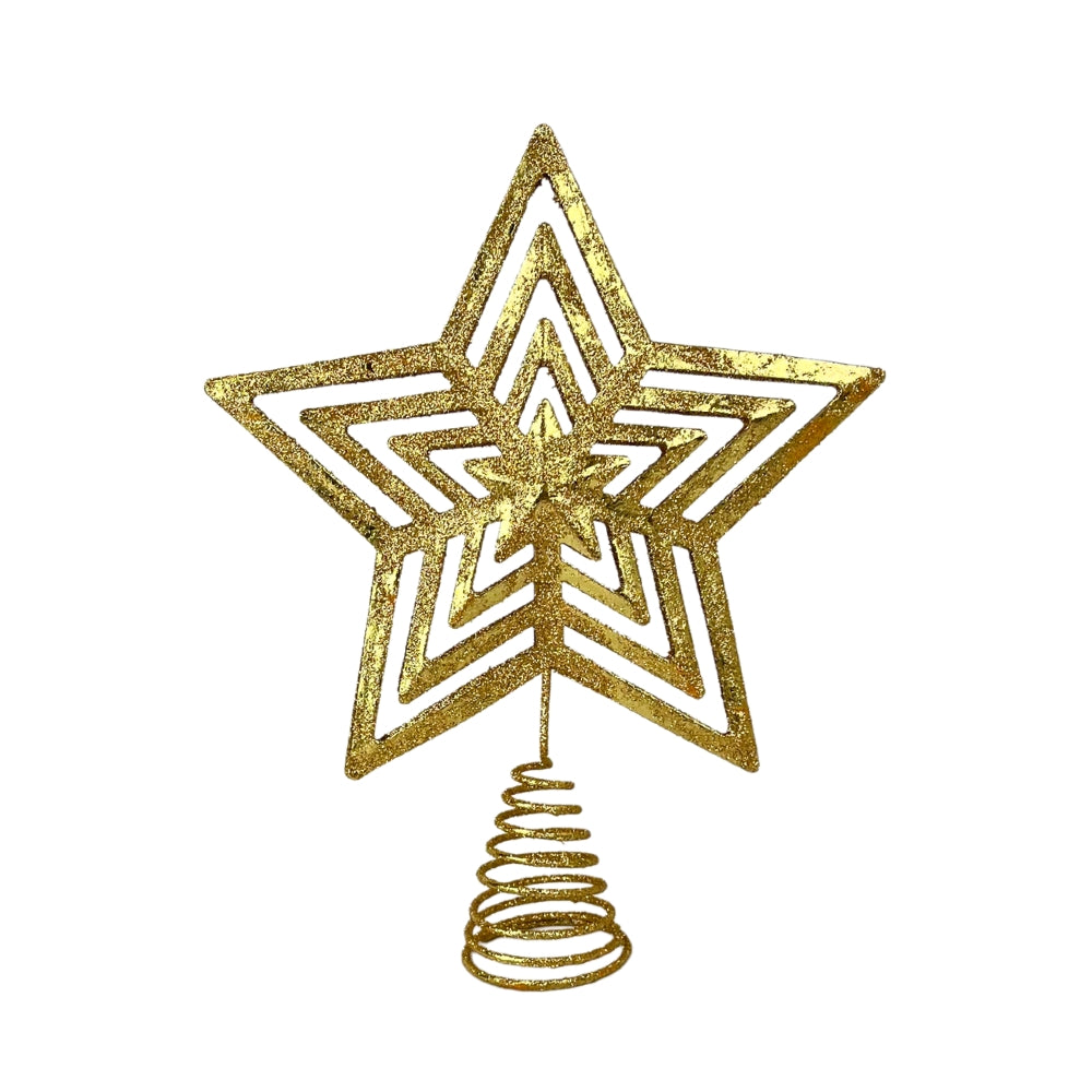 The Old Pharmacy – Sternenkollektion, oberer Stern, 24 x 18,8 x 5 cm – Gold