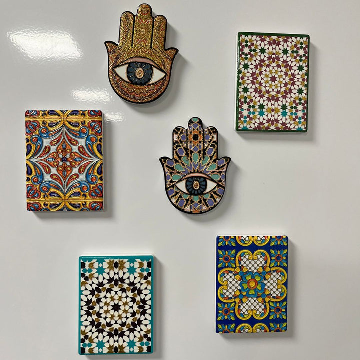Kühlschrankmagnet, 1 Stück – 6 verschiedene Designs