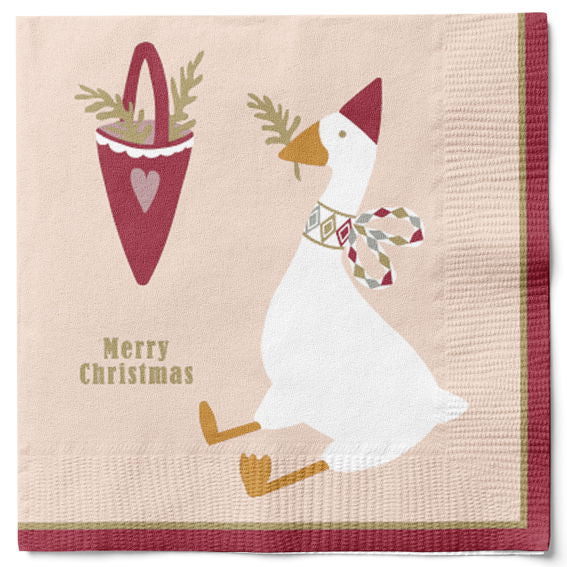 Die alte Apotheke – Weihnachtsservietten, 20 Stück – Nordische Elfe