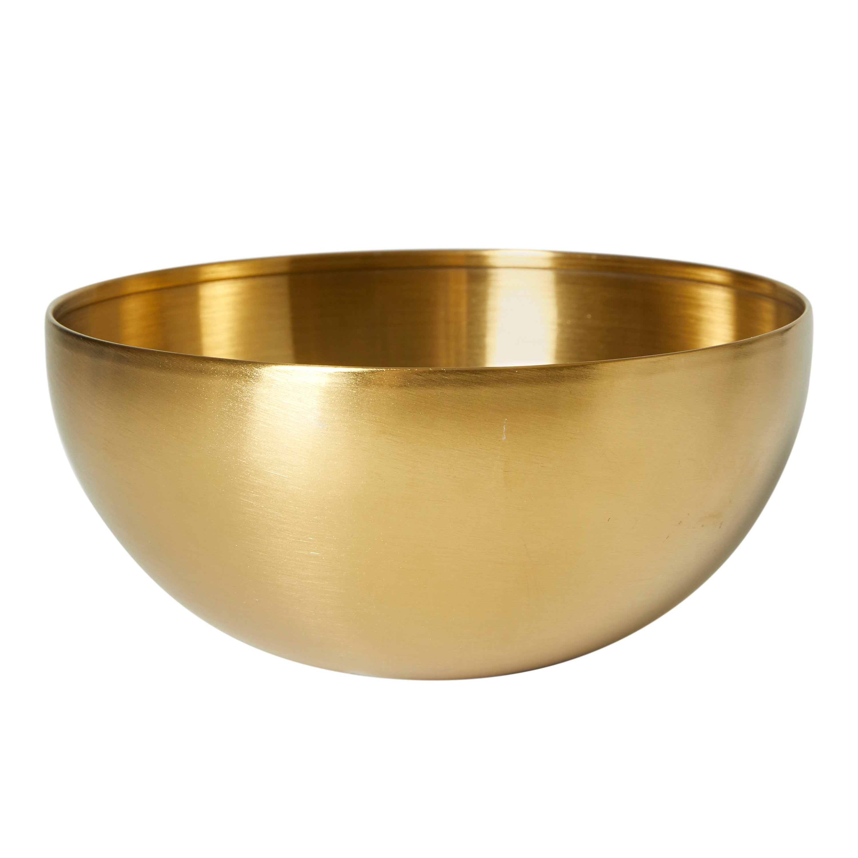 Schale Ø15x6 cm Edelstahl - Gold