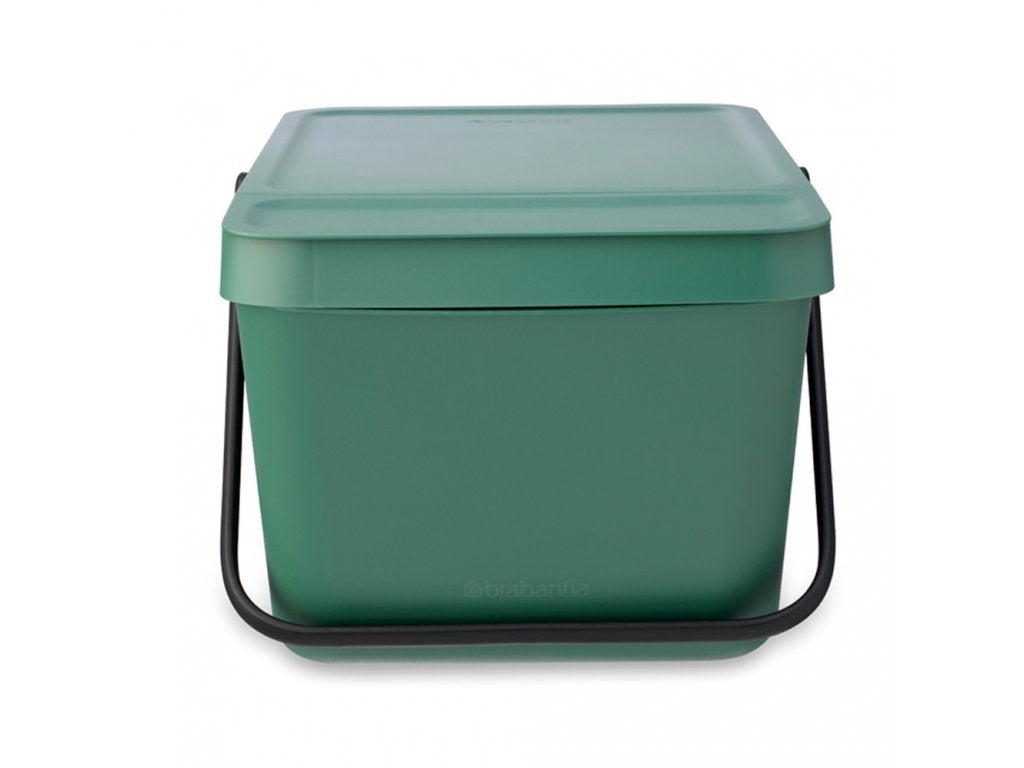 Brabantia - Sort &amp; Go stapelbarer Abfalleimer 20L - Jadegrün
