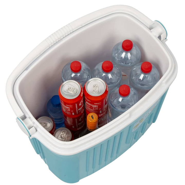Kühlbox EDA türkis/weiß 20 l