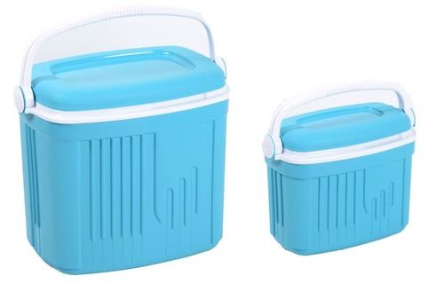 Kühlbox EDA türkis/weiß 8+32 l