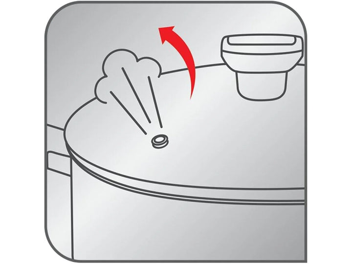 Tefal - Cook eat Topf-/Pfannenset mit 4 Teilen aus Edelstahl