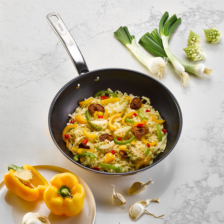 Tefal Intuition Wokpfanne 28 cm mit Beschichtung