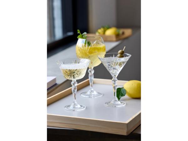Lyngby Glass - Melodia Gin &amp; Tonic Glas 65 cl 4 Stück.