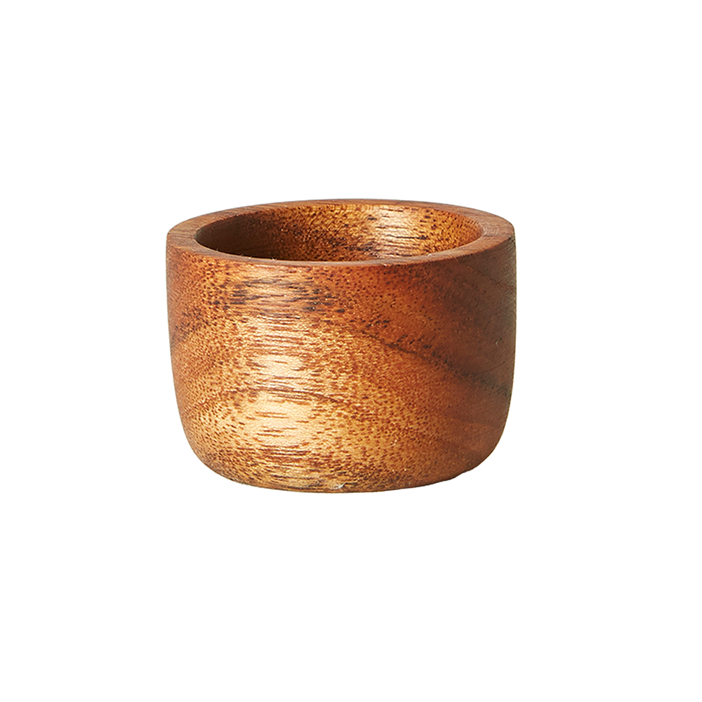 Eierbecher D5x5 cm aus geöltem Akazienholz